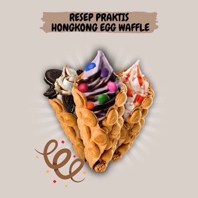 bahan egg waffle
